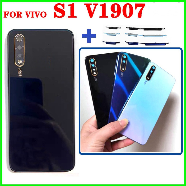 ฝาครอบแบตเตอรี่ ด้านหน้า ด้านหลัง แบบเปลี่ยน สําหรับ Vivo S1 1907 V1907