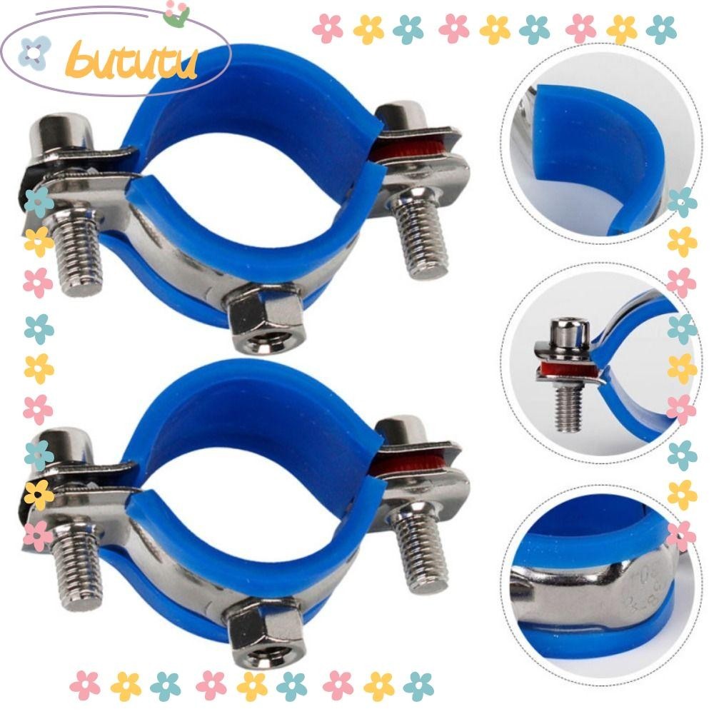 Bututu แคลมป์หนีบท่อ PPR PVC ทรงกลม ทนทาน 20 25 32 40 50 63 มม. 1 ชิ้น