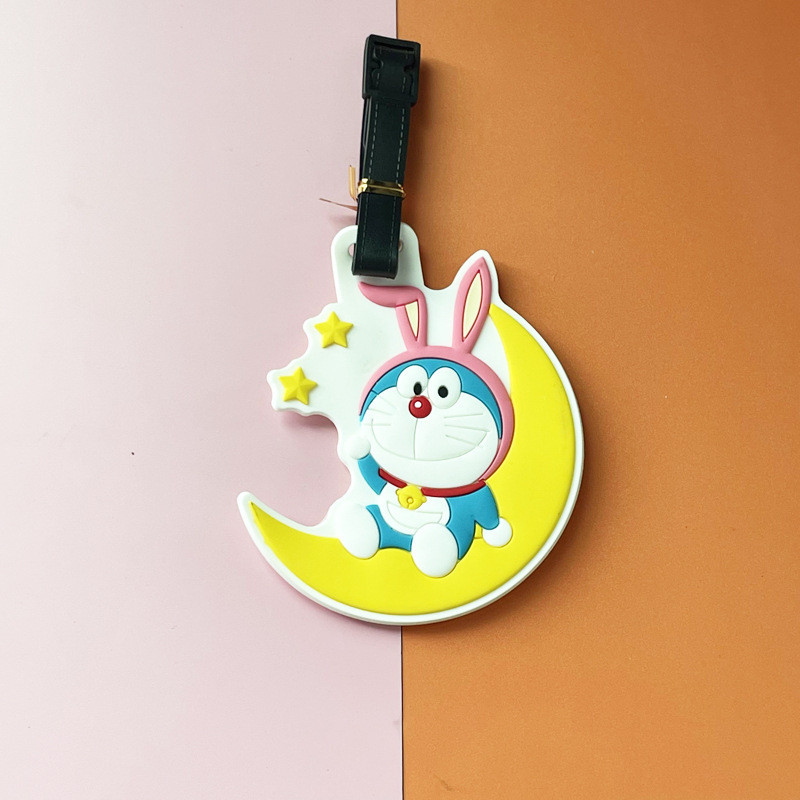 Sumikkogurashi ป้ายแท็กยาง PVC แบบนิ่ม สําหรับกระเป๋าเดินทาง