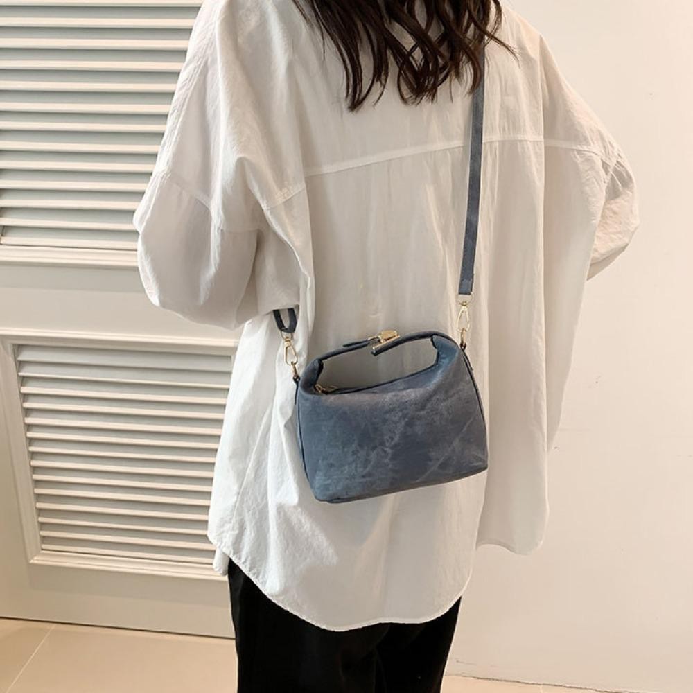 กระเป๋าสะพายไหล่สไตล์อินเทรนด์ ทำจากหนังPU ใช้งานได้ในทุกวัน - รูปที่ 2