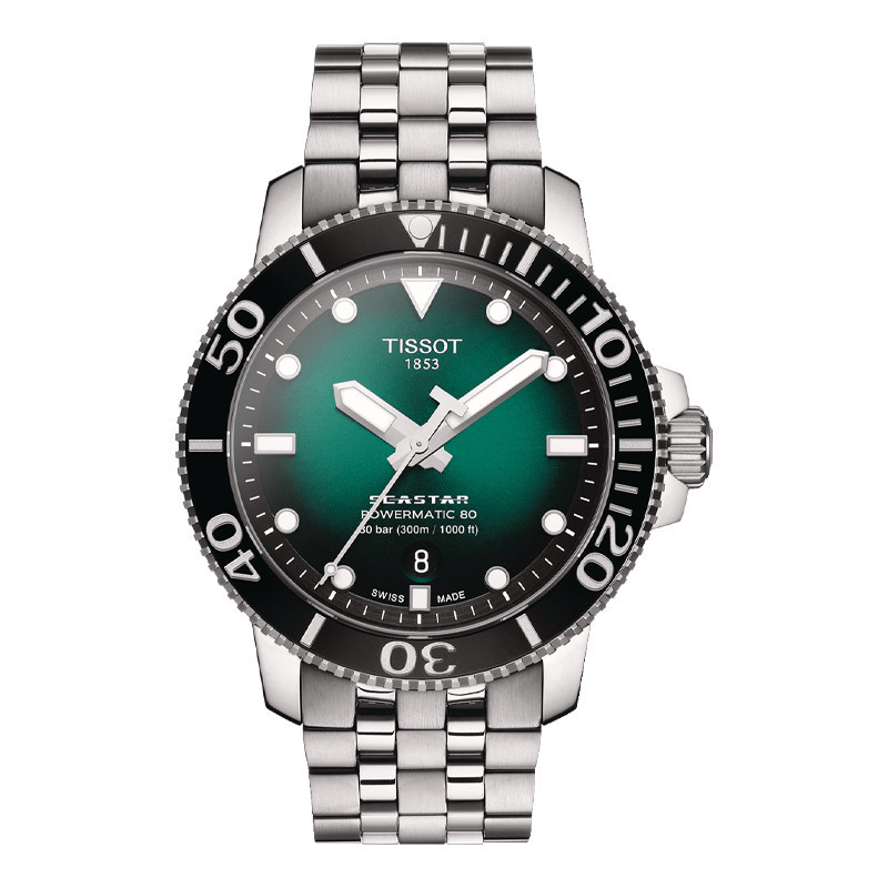 Tissot Starfish Series Men 's Automatic Mechanical Watch Luminous Diving Watch Swiss Watch