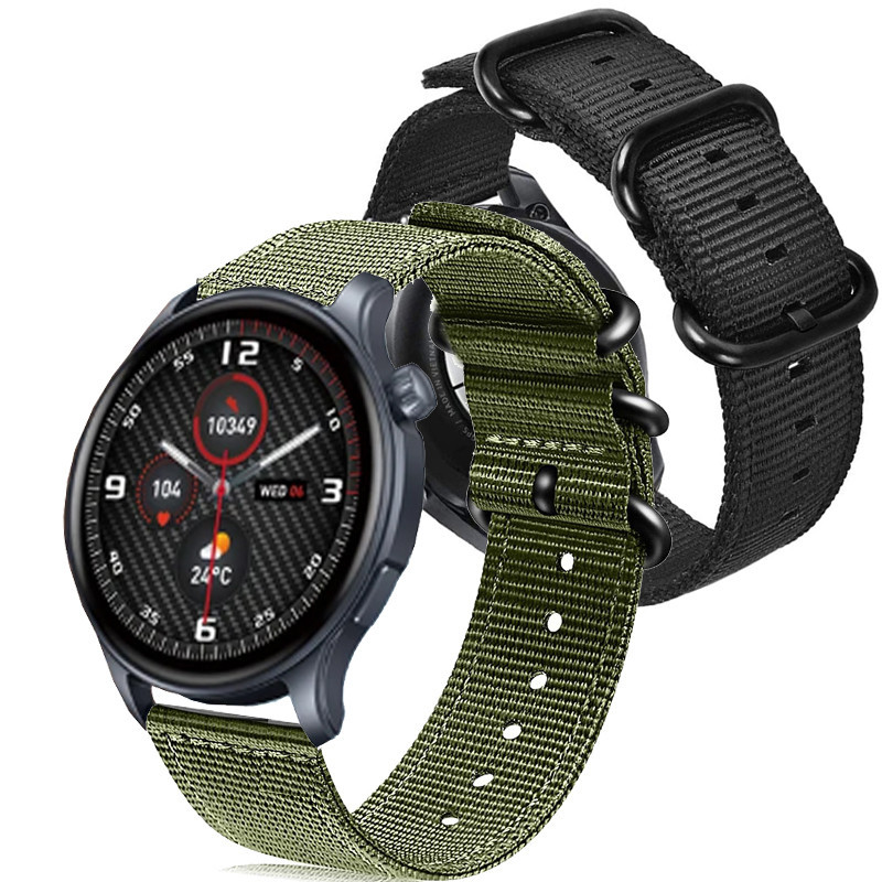 สายนาฬิกาข้อมือไนล่อน อุปกรณ์เสริม สําหรับ Zeblaze Btalk 3 Pro Smart Watch