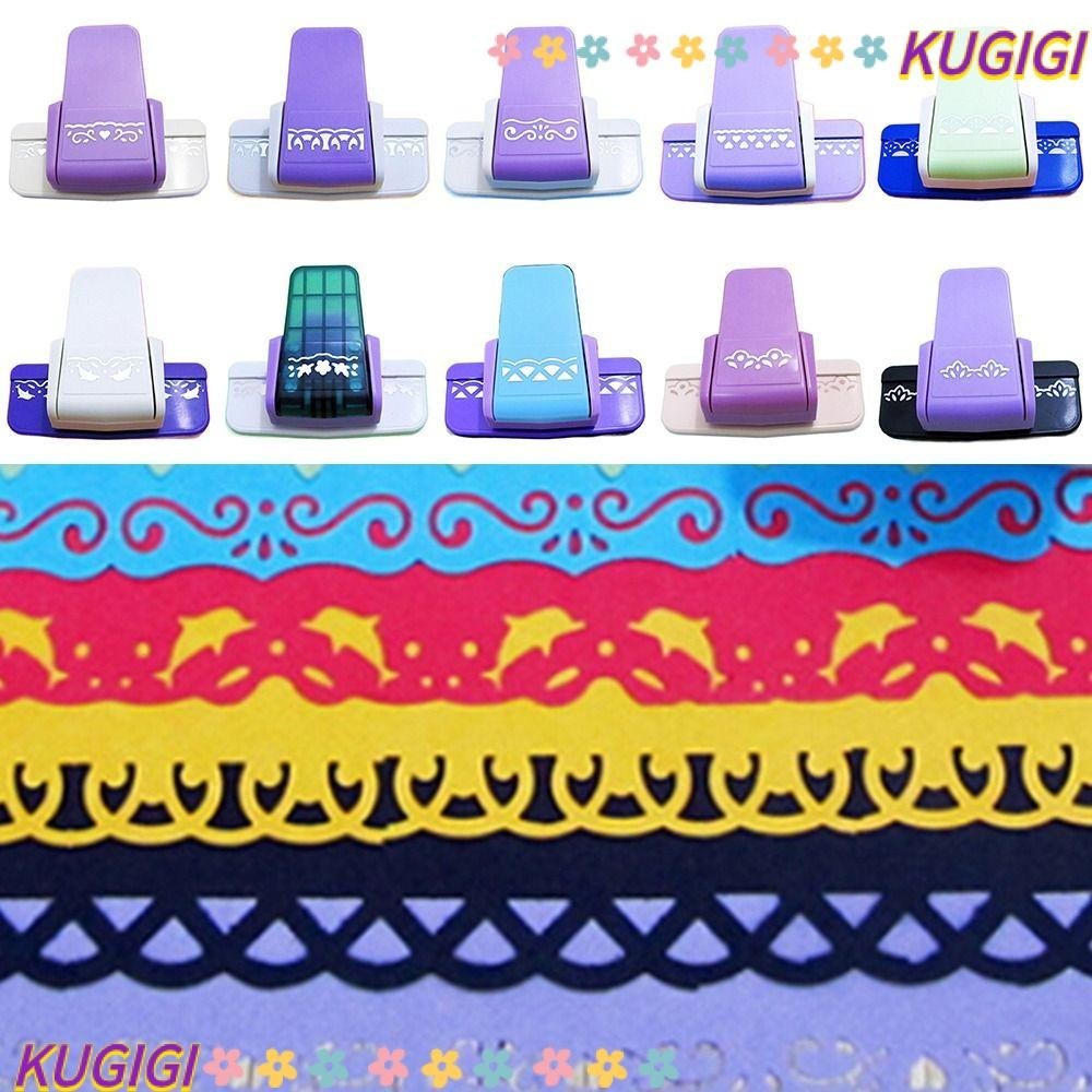 Kugigi อุปกรณ์ตัดขอบกระดาษ รูปดอกไม้ แฟนซี แฮนด์เมด