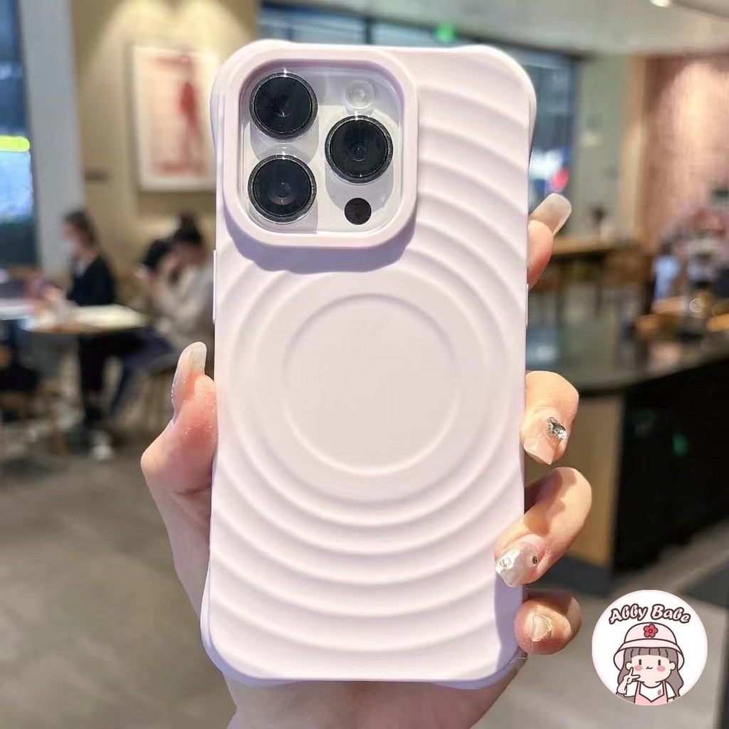 เคสโทรศัพท์มือถือ TPU นิ่ม กันกระแทก สี่มุม กันฝุ่น สีม่วงอ่อน เรียบง่าย สําหรับ IPhone 15 14 13 12 11 Pro Max