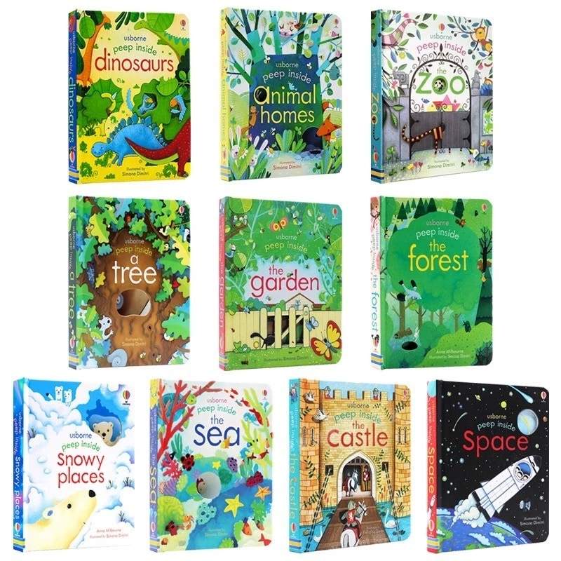 พร้อมส่ง หนังสือ Usborne Peep Inside เปิดปิด นิทาน ภาษาอังกฤษ หนังสือสำหรับเด็ก เสริมพัฒนาการ thumbnail 3