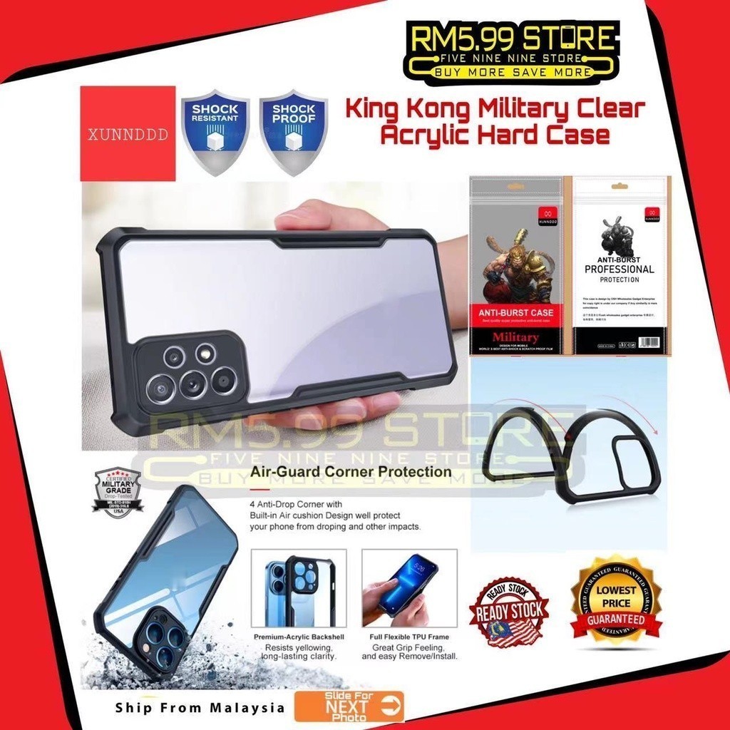 IQOO Z7 Z9 Z9x 5G Neo 10 Z10 KingKong Military Xundd Shock Proof Case