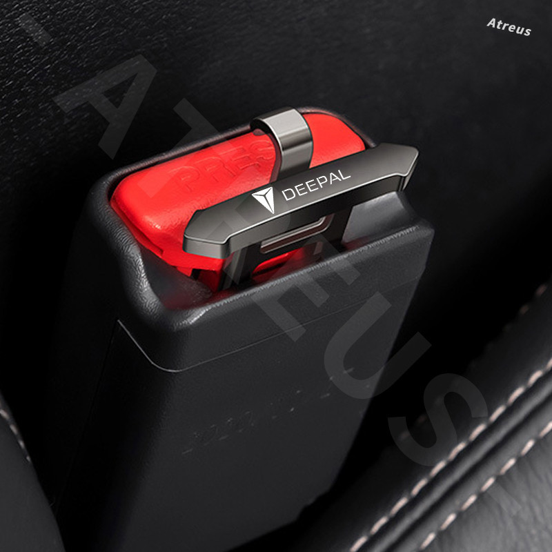 1/2 ชิ้น Changan Deepal S07 L07 หัวเข็มขัดนิรภัยรถ หัวต่อขยายเข็มขัดนิรภัยรถยนต์ ที่เสียบเบลท์หลอกใช้งานได้จริงเสียบต่อกันได้ - รูปที่ 6