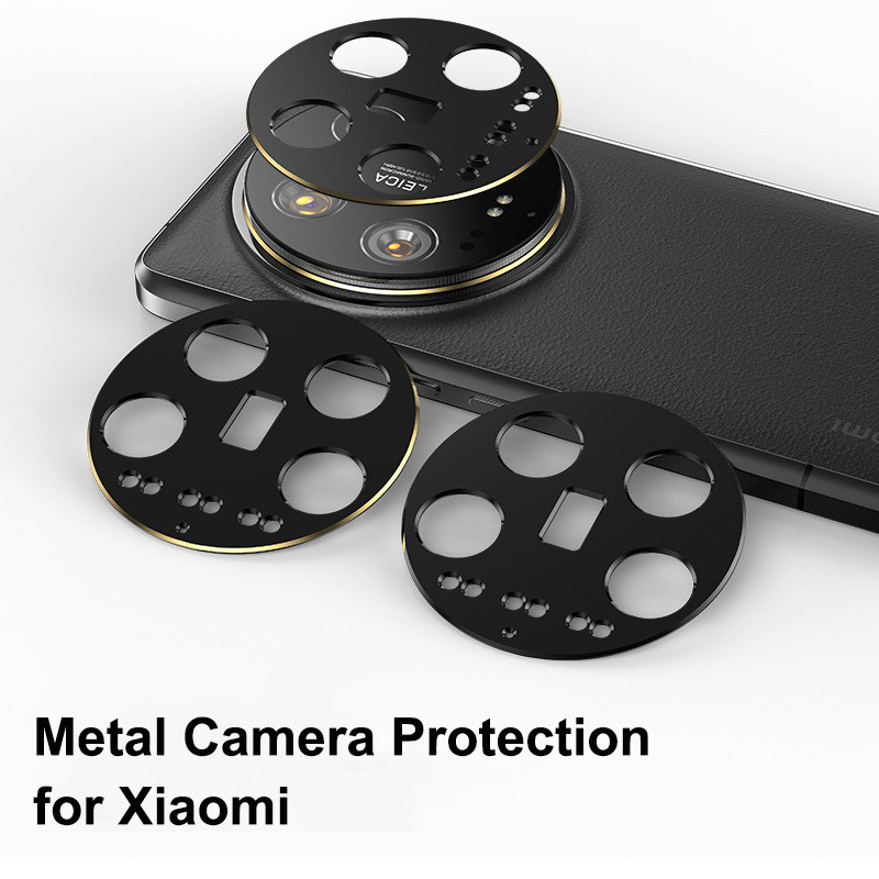 Xiaomi 14 13 12S Ultra 12T 13T Pro ตัวป้องกันเลนส์ อลูมิเนียมอัลลอยด์ แหวนป้องกัน กลวงออก ฝาครอบเลนส์กล้อง