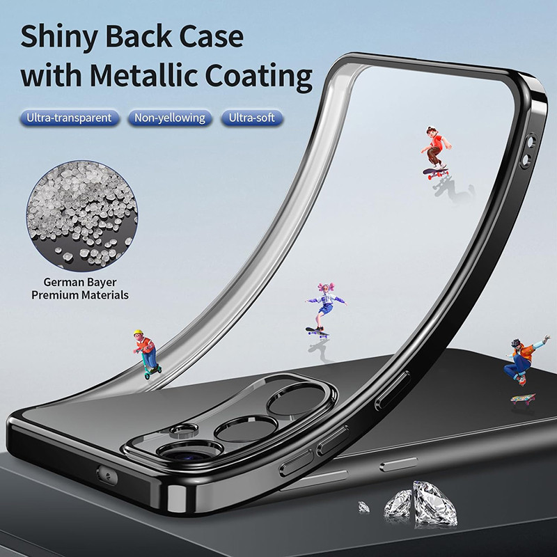 เคสโทรศัพท์ซิลิโคน TPU แบบนิ่ม สําหรับ Samsung Galaxy A05 รูปที่ 2