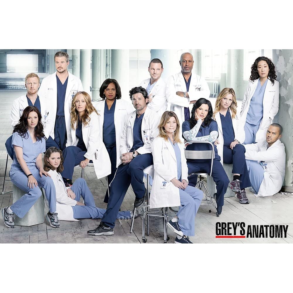 Greys Anatomy Tv Series แสดงโปสเตอร์Glossy Finish Tvscm Fbh