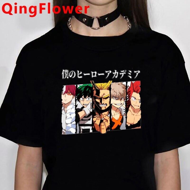 My Hero Academia Bakugou Boku No Hero Academia top tees t shirt men grunge 2021 ulzzang clothes coup