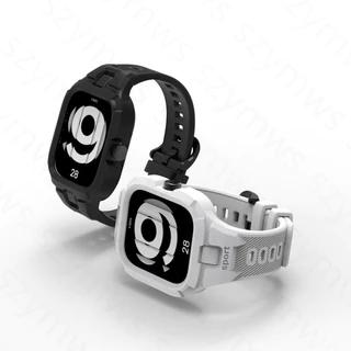 สําหรับ Redmi Watch 6/5 Active/Lite/5/4/3 สายคล้องพร้อมเคสสร้อยข้อมือซิลิโคนแบบบูรณาการสายนาฬิกาอัจฉริยะ