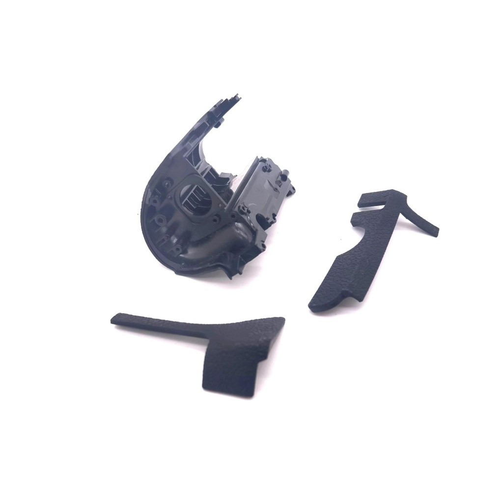 3 ชิ้นฝาครอบด้านหน้ากรณี Grip ด้านข้าง + thumb ยางสําหรับ Nikon D7500 กล้องดิจิตอลอะไหล่ซ่อม