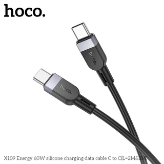 HOCO X109 สายชาร์จเร็ว ความยาวสาย 1m 2m 3m สำหรับ TC-TC 60W /PD 27W / Micro 2.4A / Type-C 3A / iOS 2.4A สายชาร์จ hc1