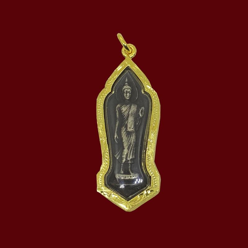 จี้พระ พระพุทธ 25 ศตวรรษ ปี 2500 พุทธมณฑลนครปฐม เลี่ยมกรอบทองไมครอน