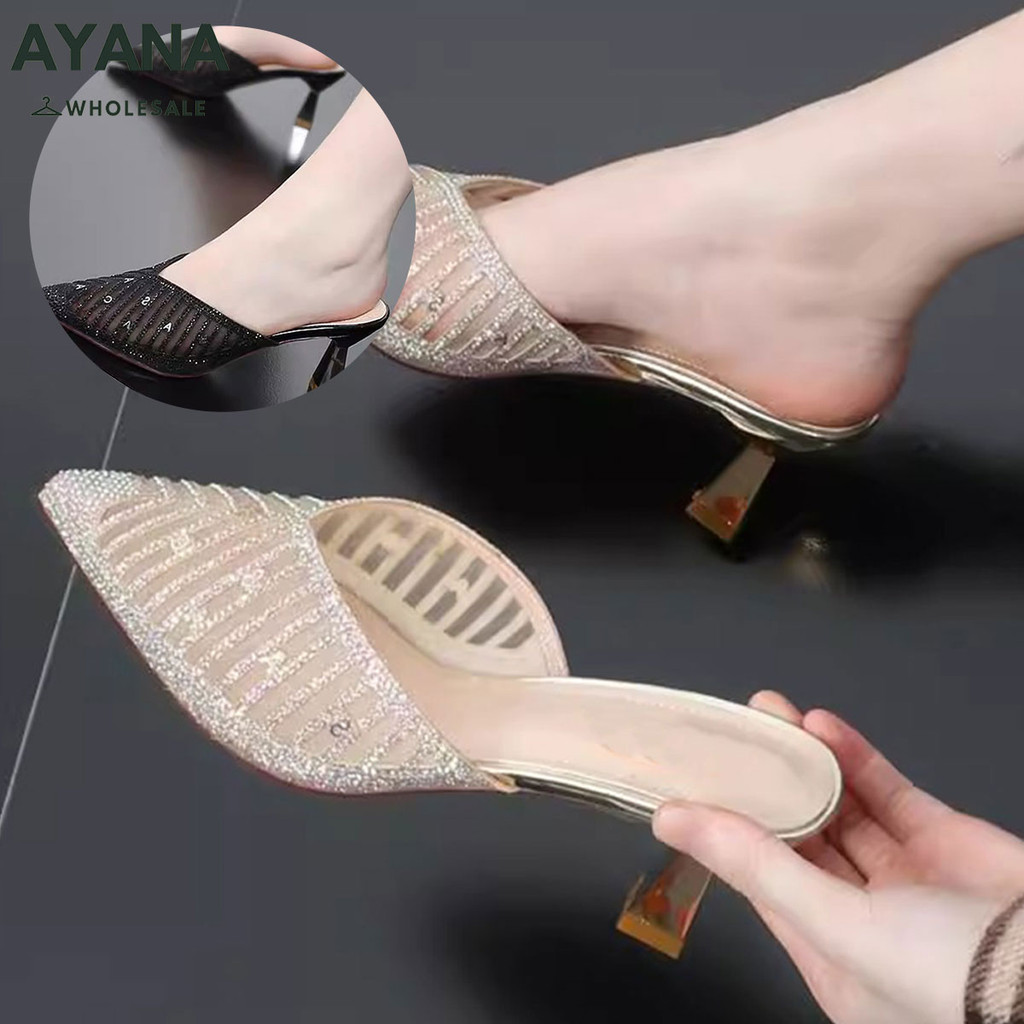 รองเท้าส้นสูงใหม่ล่าสุด สำหรับหญิง สไตล์แฟชั่น