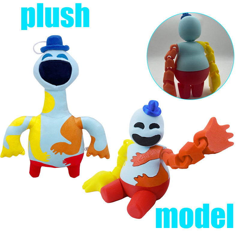 3d พิมพ์ DOEY Action Figure Jointed Catnap Poppy Playtime 4 Nightmare Critters DOEY THE DOUGHMAN รุ่น