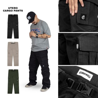 Roofwell - Utero Series Celana Cargo Panjang | Celana Twill Panjang | Cargo Pants | Celana Gunung Unisex