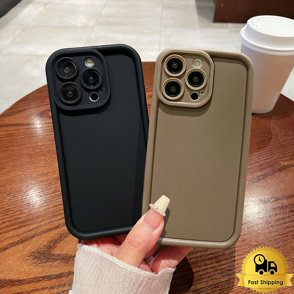 เคสมือถือ for OPPO A16/A17/A1K/A9/A5/A76/A96/A95/A15/A31/A7/A72/A11S/A53/A55/A54/A58/A74/A57/F19 อ่อนนุ่ม เคสบัมเปอร์