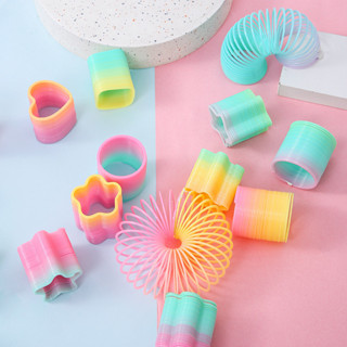 แหวน รูปสายรุ้ง ขนาดเล็ก แฟชั่นฤดูใบไม้ผลิ