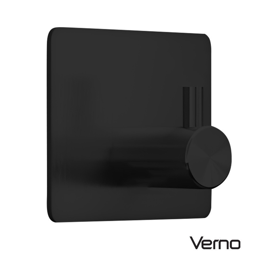 Deluxy Official Shop Verno ตะขอสแตนเลส 304  รุ่น DW229122-BK ขนาด 4.5x4.5x2.2.7CM สีดำ 2 ชิ้น