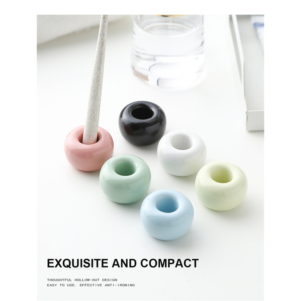 ที่วางแปรงสีฟันเซรามิกแบบพกพา ที่ใส่ยาสีฟันอเนกประสงค์ กล่องจัดระเบียบขนาดเล็ก อุปกรณ์ห้องน้ำ จัดส่งรวดเร็ว - รูปที่ 6