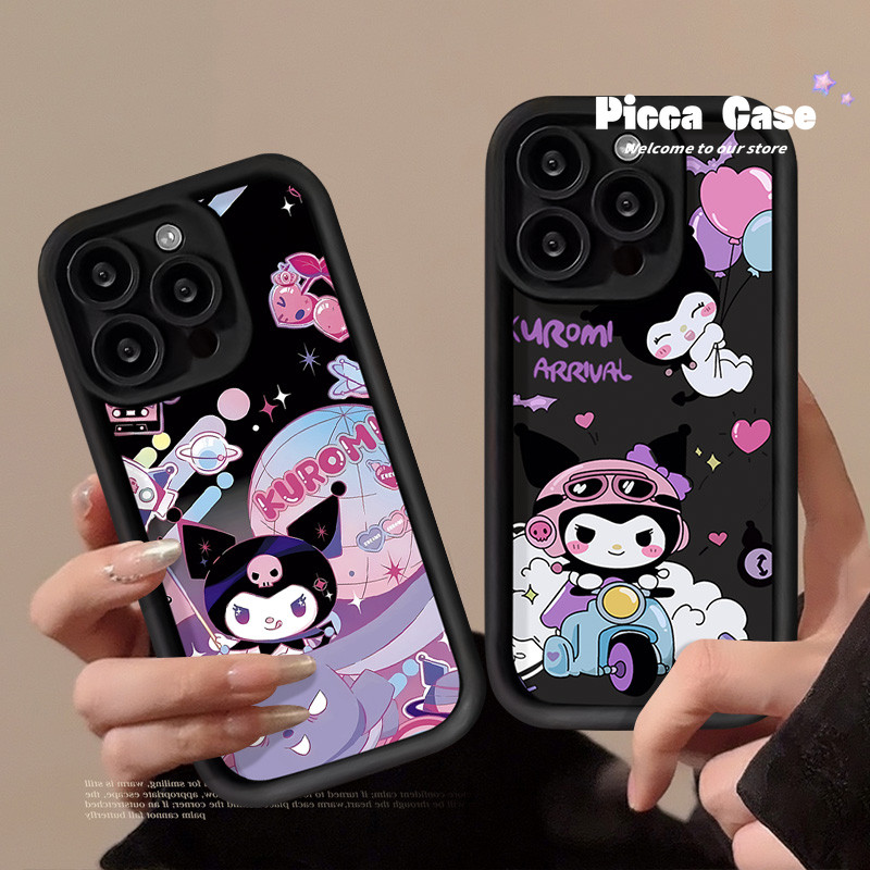 เคสโทรศัพท์มือถือ ลายการ์ตูนคุโรมิ หัวใจ หลากสี สําหรับ Vivo Y11 Y27 Y17s Y27s Y16 Y15 V25 Y36 Y12i Y30 Y35 Y12s Y17 Y22 Y21 Y31 Y21s Y22s Y20i Y12 Y91C V25E Y33s Y20 V29 Y02 Y51 Y91 V27