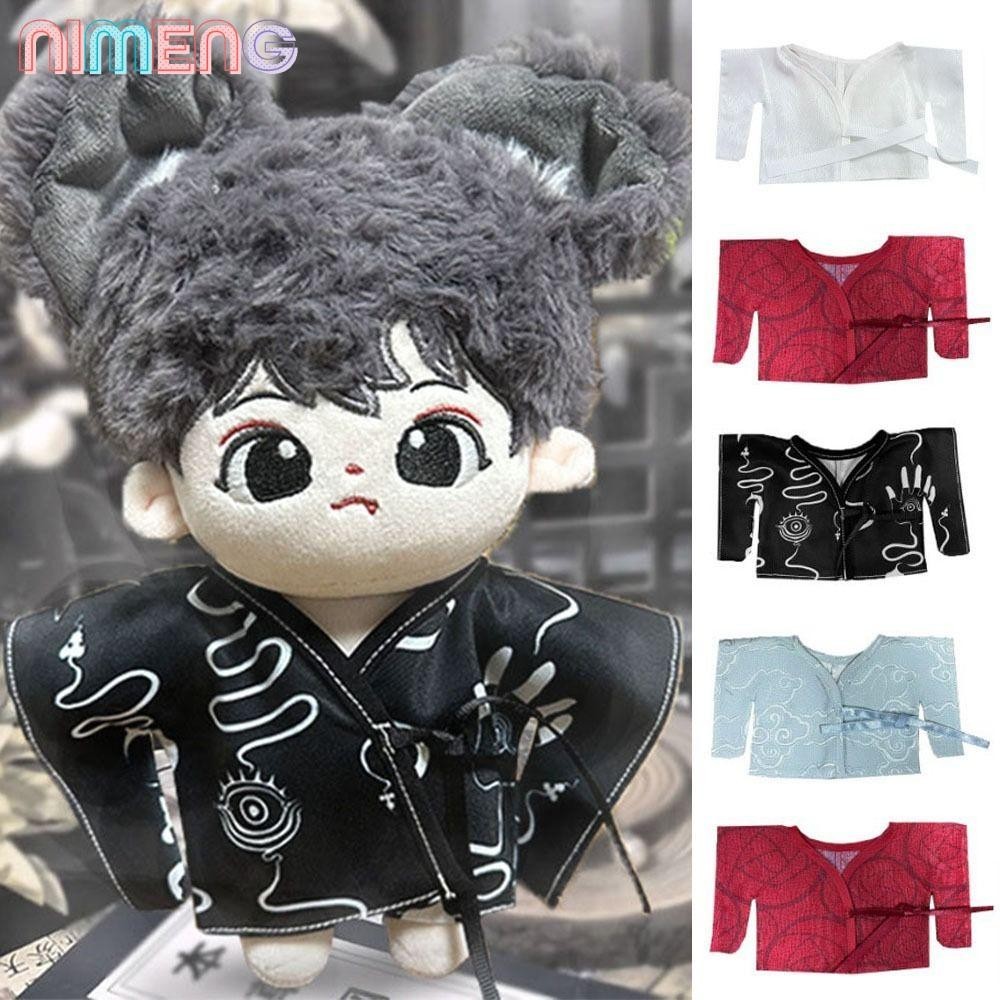 Nimeng ชุดเสื้อผ้าแฟชั่น ผ้าฝ้าย 20 ซม. สไตล์จีนโบราณ คุณภาพสูง สําหรับตุ๊กตา DIY