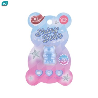 Cathy Doll เคที่ดอลล์ ไชน์นี่แบร์ ลิป มอยส์ 1.1g 03 สวีทพีช