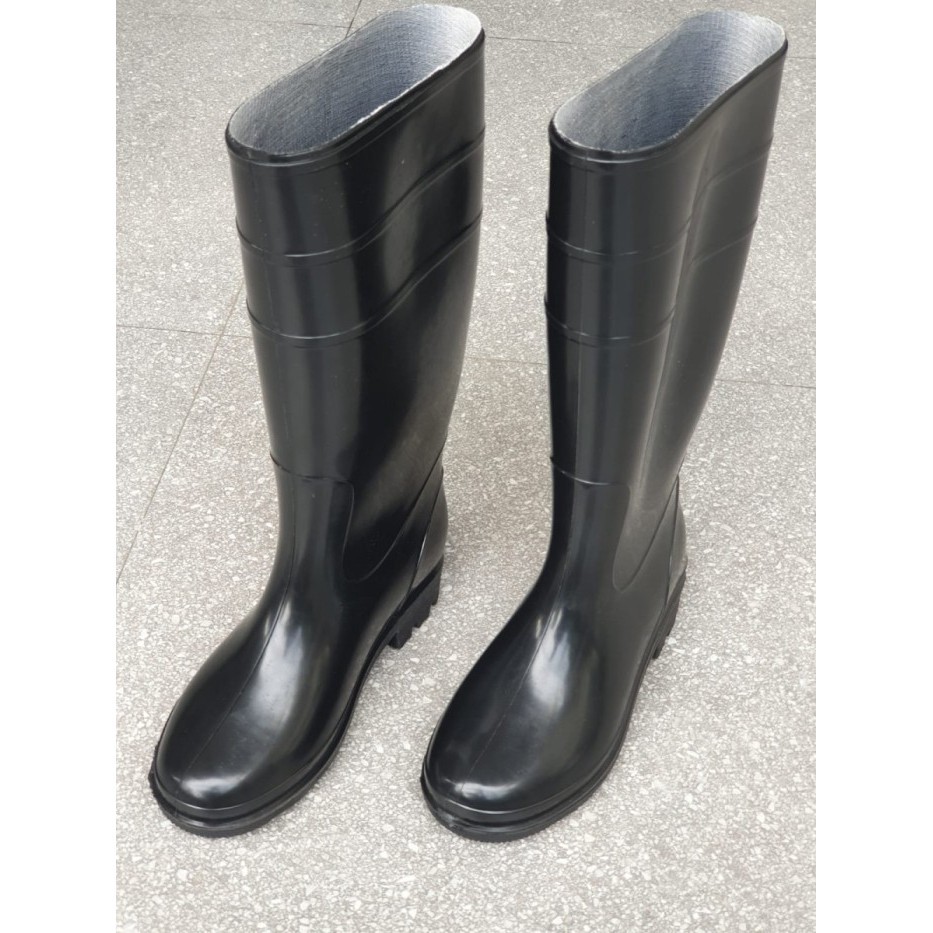 รองเท้าบูท PVC บริสุทธิ์ กันลื่น ไซส์ 43