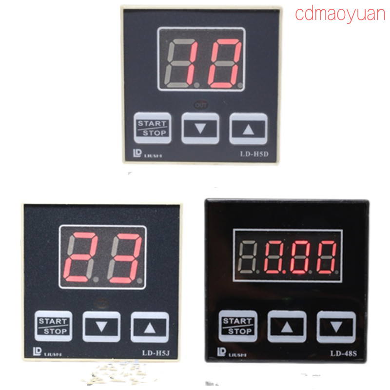 Ld-h5j LD-H5S LD-H5D LD-H5F LD-48S ตัวจับเวลาเตาอบ เครื่องจับเวลาเตาอบเพชรสีแดง