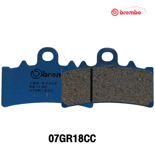 Brembo 07GR18CC (หน้า)สำหรับBMW : C400X / KTM:Duke 390 13-22 / CC เกรด คาร์บอนเซรามิค