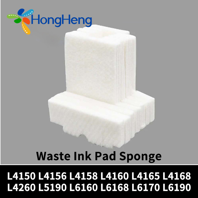 หมึกเสีย Pad ฟองน้ําสําหรับ Epson L4150 L4260 L4156 L4158 L4160 L4163 L4165 L4166 L4168 L4169 L5190 L6160 L6168 L6170 L6178 L6190
