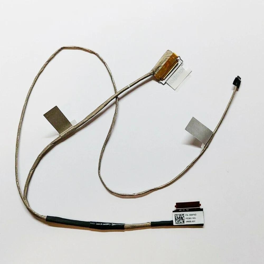 ใหม่ 0D974D D974D จอแสดงผล LCD วิดีโอสาย led LCD LINE สําหรับ Dell Vostro 13 5370 V5370