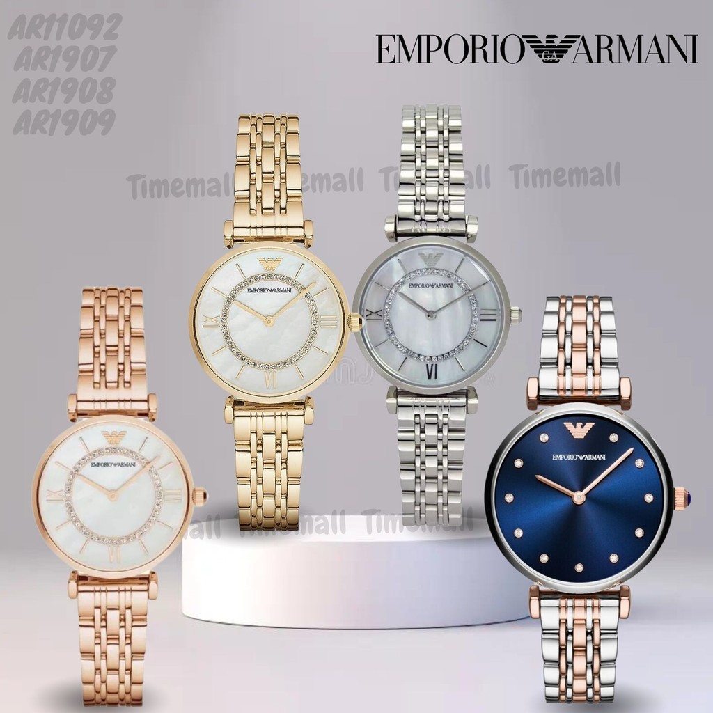 TIME MALL นาฬิกา Emporio Armani OWA345 นาฬิกาข้อมือผู้หญิง นาฬิกาผู้ชาย แบรนด์เนม Brand Armani Watch AR1925