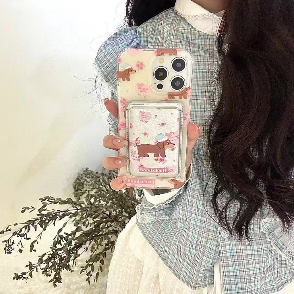 เคสโทรศัพท์มือถือ พร้อมช่องใส่บัตร สีเงิน สําหรับ Iphone 11 12 12pro 12promax 13 14 15 pro max 13pro 14pro 14promax ราคา ถูกที่สุด ดีลบีเคเค แกลเลอรีภาพที่ 7
