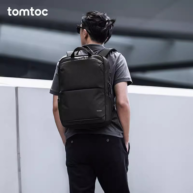 tomtoc Laptop Backpack Double Shoulder Bag T71 M No. 24L Multifunctional Large Capacity Commuter Bus
