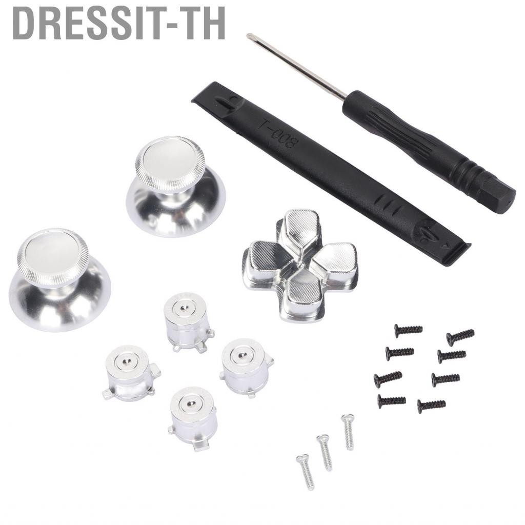 Dressit-th Controller Button Joystick Key Metal ABXY Buttons For Playstation5