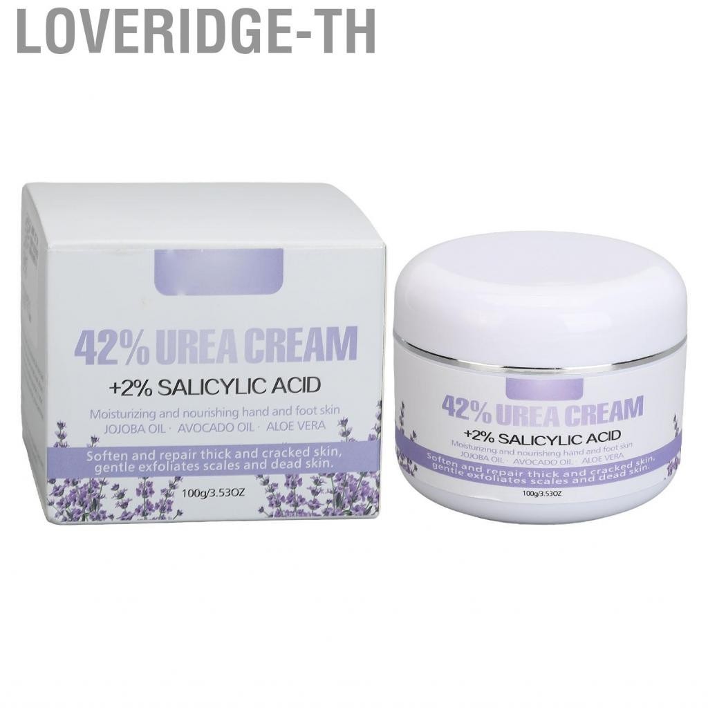 Loveridge-th Foot Hand Cream Keep Silky Nourish Care 100g Soften Dry Exfoliate 2 Percent Salicylic Acid Reduce Rough for Skin