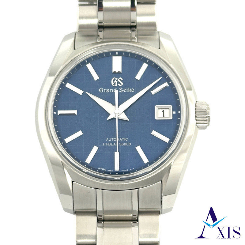 Grand Seiko Sbgh315 นาฬิกาข้อมือ สายสแตนเลส หน้าปัดสีฟ้า สําหรับผู้ชาย【Used】
