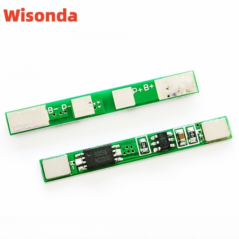 5PCS วงจรชาร์จวงจรป้องกันแบตเตอรี่ 1S 3.7V 3A li-ion BMS PCM สําหรับ 18650 แบตเตอรี่ลิเธียมไอออน