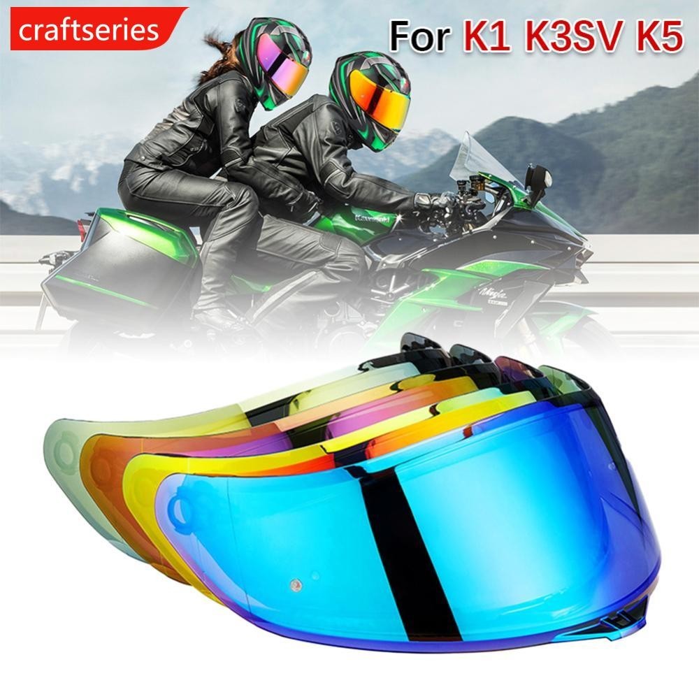 Craftseries แว่นตาหมวกกันน็อค แบบเต็มหน้า สําหรับรถจักรยานยนต์ AGV K5 K5S K5-S K3SV K1 K1S K9Q6
