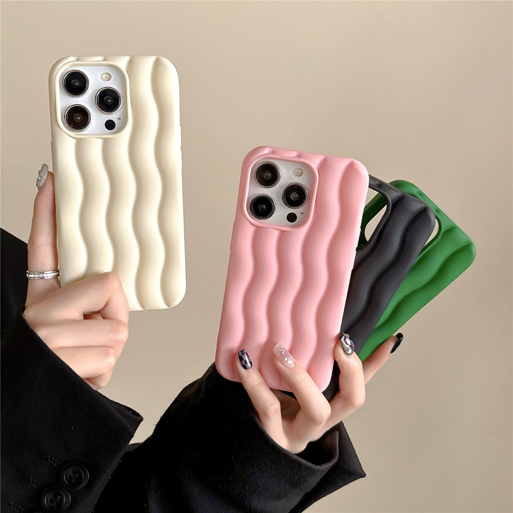 เคสโทรศัพท์มือถือ ซิลิโคนนิ่ม สีพื้น หรูหรา สําหรับ iPhone 15 14 13 12 11 Pro Max