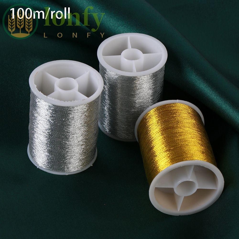 100 ม้วนด้าย ขนาด เมตร สําหรับเย็บผ้า ปักครอสสติตช์ ทำงานแฮนด์เมด DIY