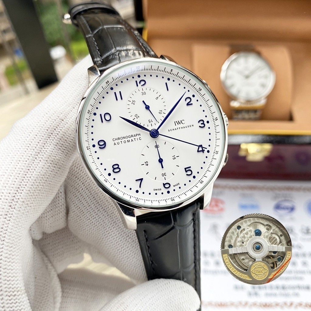 Iwc Portugal Series Mechanical Movement Automatic 42mm Men 's Watch.