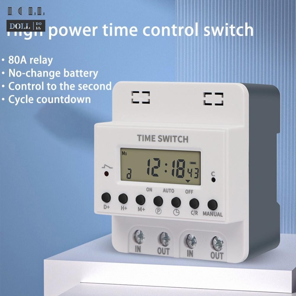 NEW&gt;&gt;Advanced Digital Timer Relay KG316T AC220V 60A100A Programmable Switch