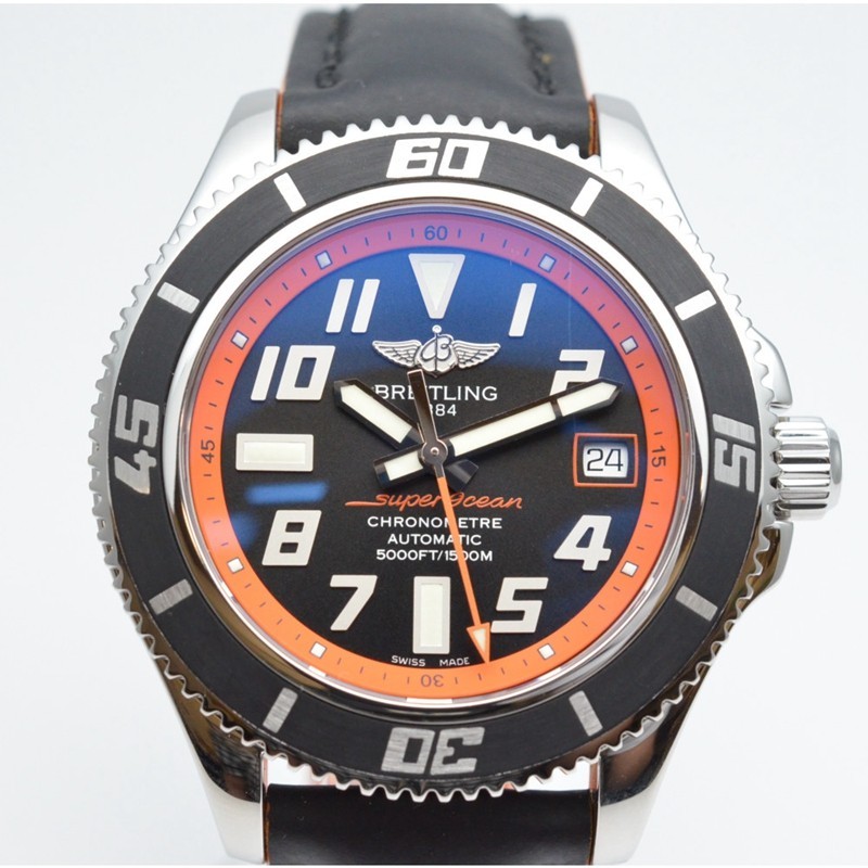 Breitling นาฬิกาข้อมืออัตโนมัติ A187BORSBA Swiss ของแท้ สําหรับผู้ชาย