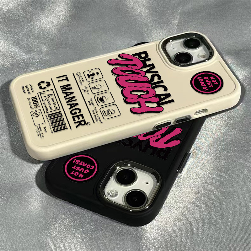 Cool รูปแบบภาษาอังกฤษเคสโทรศัพท์สําหรับ IPhone 11 12 13 14 15 Pro MAX Plus 7 8 Plus X XR XS MAX SE 2020 หรูหรานุ่มกันกระแทก