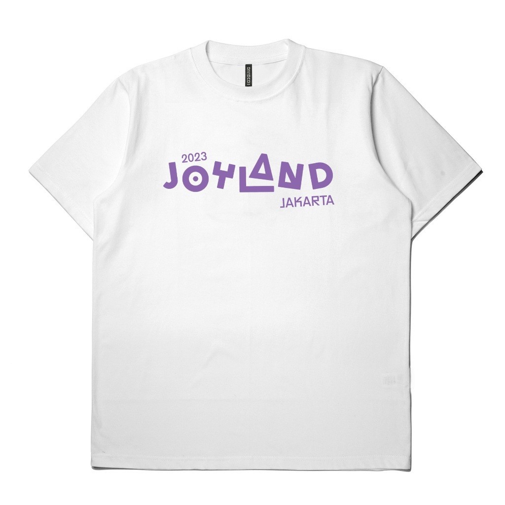 เสื้อยืด Band Joyland 2023 เสื้อยืดสีขาววัสดุหนาผ้าฝ้ายหวี 24s