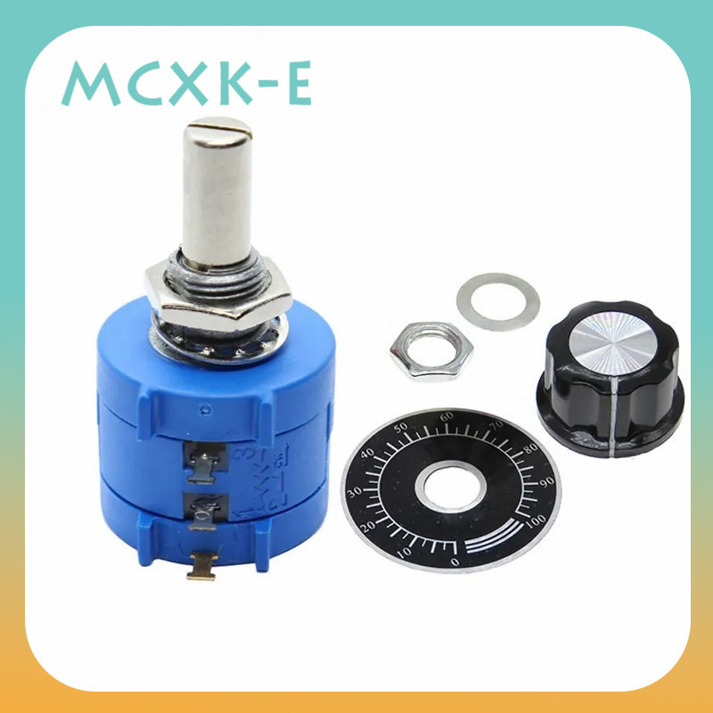 โพเทนชิโอมิเตอร์ ตัวต้านทานปรับค่าได้ แหวนตัว L 3590S-2-103L 3590S 10K โอห์ม 101 201 501 102 202 502 103 203 503 104